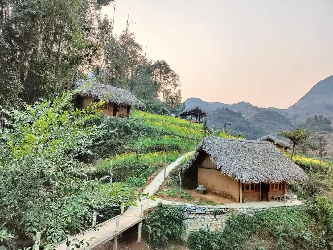 Cho Family Villa Bac Ha  Bagian luar foto