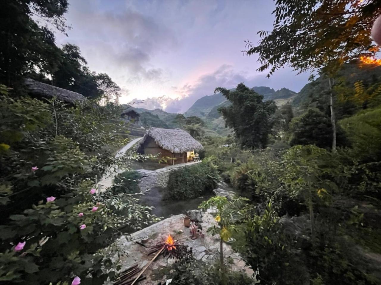 Cho Family Villa Bac Ha  Bagian luar foto